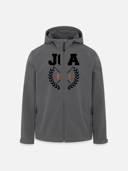 jga crew - Recycelte Männer Softshell-Jacke von Stanley/Stella - Schwarz