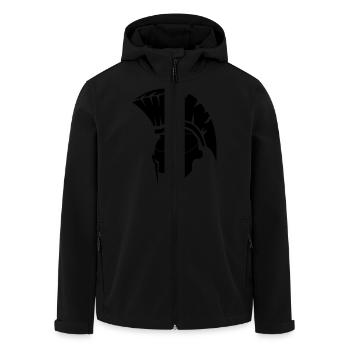 spartan - Veste softshell homme en polyester recyclé Stanley/Stella - noir - Devant - AI Model Male 185 light (185cm)