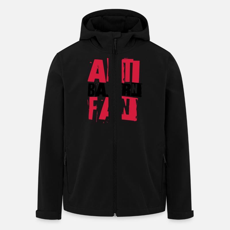 ANTI BAYERN FAN - Recycelte Männer Softshell-Jacke von Stanley/Stella - Schwarz