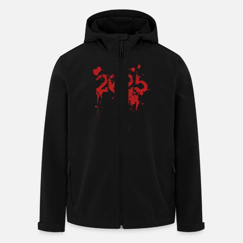 bad 2025 - Recycelte Männer Softshell-Jacke von Stanley/Stella - Schwarz