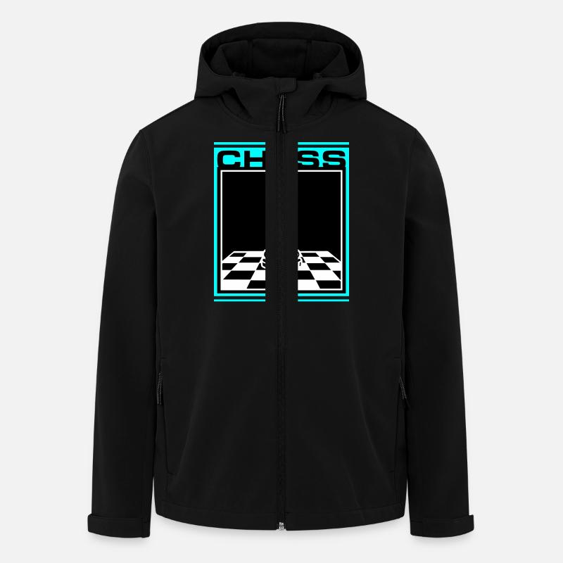 Schach König Chess - Recycelte Männer Softshell-Jacke von Stanley/Stella - Schwarz