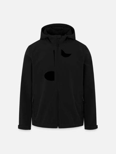 Note - Veste softshell homme en polyester recyclé Stanley/Stella - noir