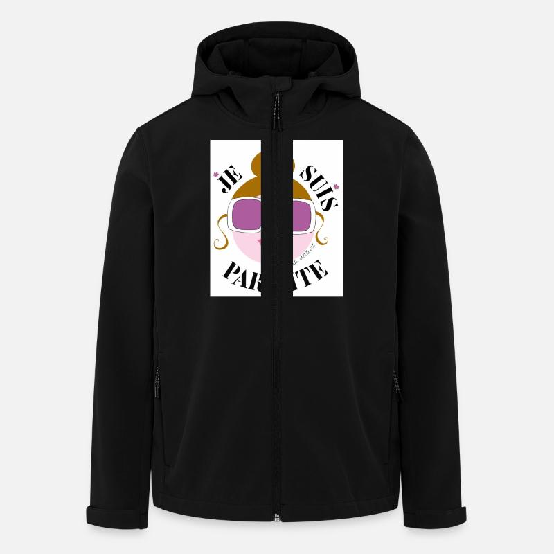 i'm perfect - Men’s Recycled Softshell Jacket by Stanley/Stella - black