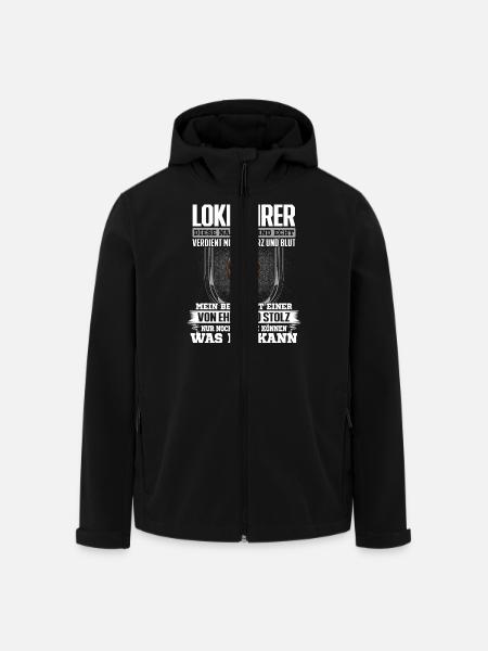LOKFÜHRER - Ehre und Stolz - Recycelte Männer Softshell-Jacke von Stanley/Stella - Schwarz