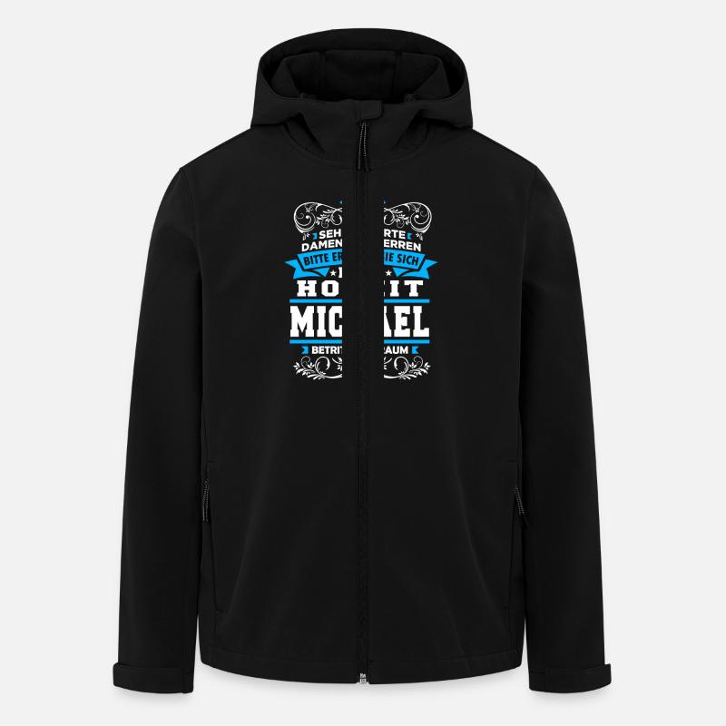 Eure Hoheit - Michael - Recycelte Männer Softshell-Jacke von Stanley/Stella - Schwarz