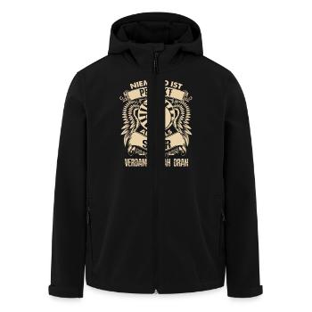 Taurus - signe du zodiaque est parfait - Veste softshell homme en polyester recyclé Stanley/Stella - noir - Devant - AI Model Male 185 light (185cm)