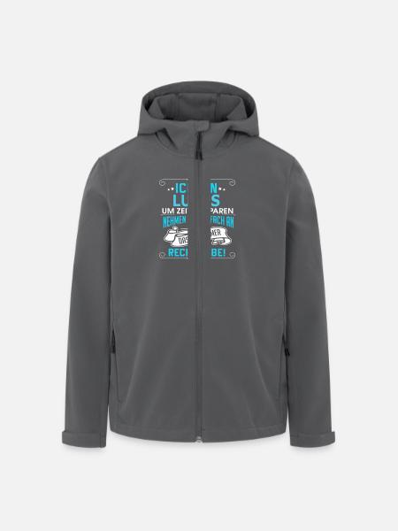 LUCAS - Recycelte Männer Softshell-Jacke von Stanley/Stella - Schwarz