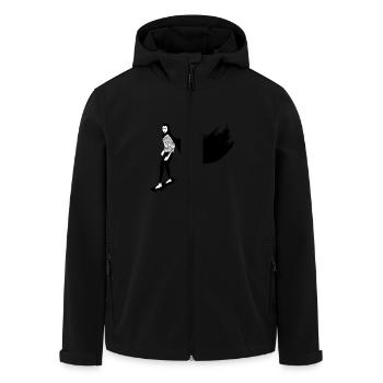 A Girl Walks Home Alone - Recycelte Männer Softshell-Jacke von Stanley/Stella - Schwarz - Vorne - AI Model Male 185 light (185cm)