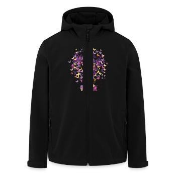 Symbole fem soutien Féminisme soutenu le féminisme - Veste softshell homme en polyester recyclé Stanley/Stella - noir - Devant - AI Model Male 185 light (185cm)