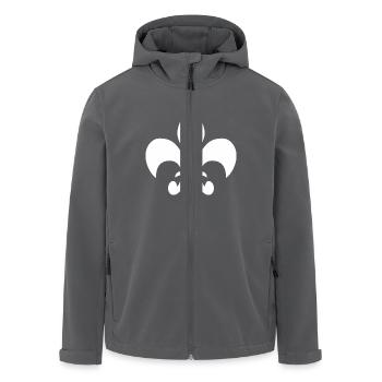 Lilie 2 - Recycelte Männer Softshell-Jacke von Stanley/Stella - Anthrazit - Vorne - AI Model Male 185 light (185cm)