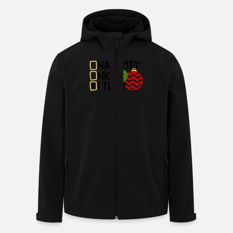 Noël - Veste softshell homme en polyester recyclé Stanley/Stella - noir