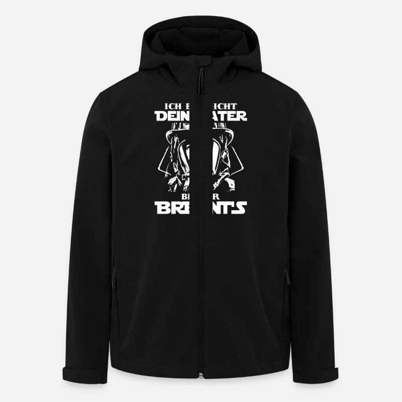 Fire fireman firefighter wife gift - Men’s Recycled Softshell Jacket by Stanley/Stella - black
