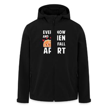 Every now and then i fall apart - taco - Veste softshell homme en polyester recyclé Stanley/Stella - noir - Devant - AI Model Male 185 light (185cm)