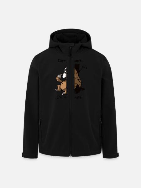 Very Busy - Veste softshell homme en polyester recyclé Stanley/Stella - noir