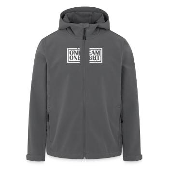 Feuerwehr Feuerwehrmann Geburtstag Geschenk Mann - Recycelte Männer Softshell-Jacke von Stanley/Stella - Anthrazit - Vorne - AI Model Male 185 light (185cm)