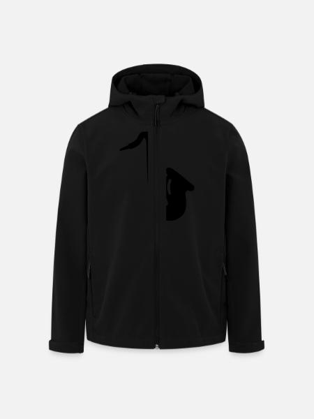 Saxophone - Men’s Recycled Softshell Jacket by Stanley/Stella - black
