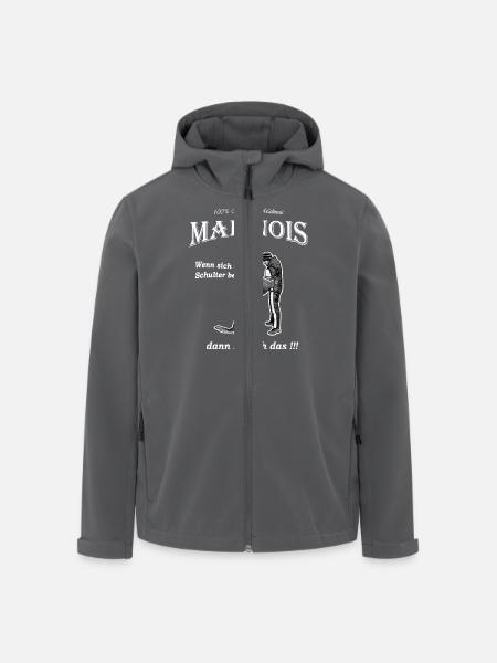 ipo chi - Recycelte Männer Softshell-Jacke von Stanley/Stella - Schwarz