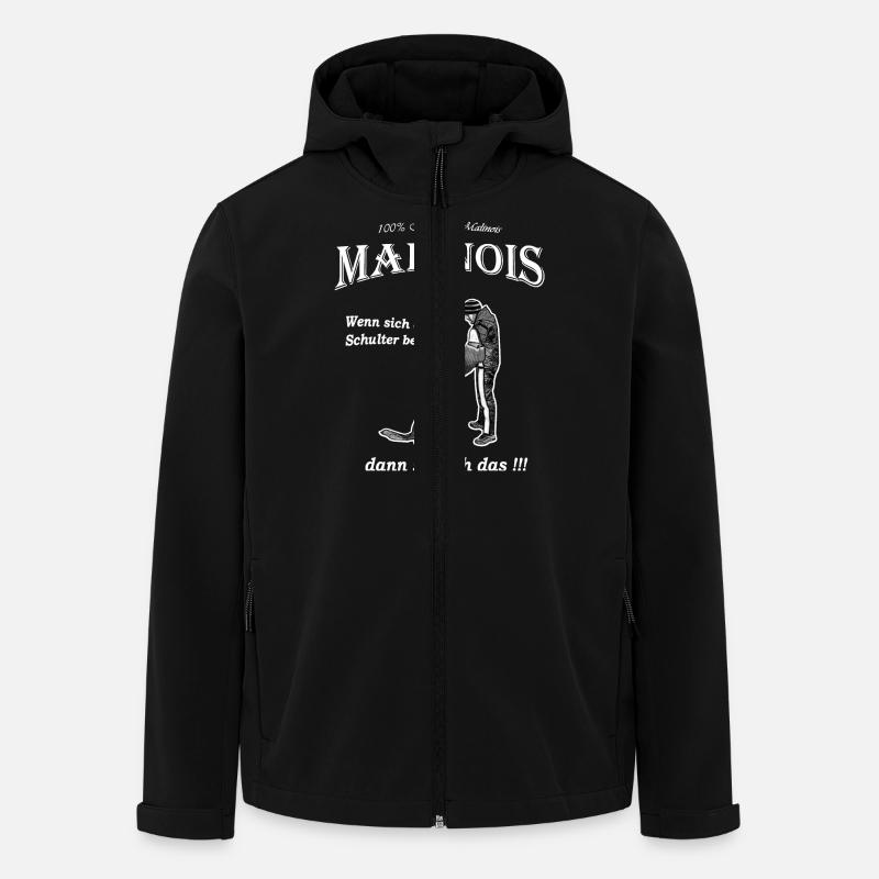 ipo chi - Recycelte Männer Softshell-Jacke von Stanley/Stella - Schwarz
