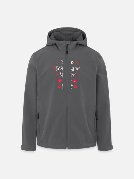 Schwiegermutter Design - Recycelte Männer Softshell-Jacke von Stanley/Stella - Schwarz
