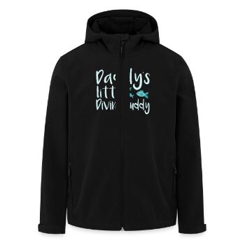Diving Buddy - Veste softshell homme en polyester recyclé Stanley/Stella - noir - Devant - AI Model Male 185 light (185cm)