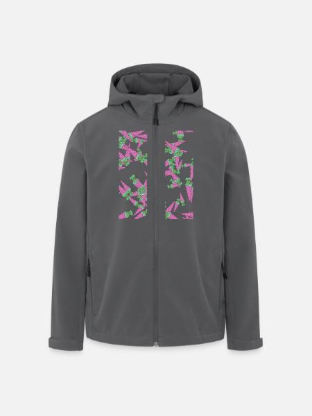 Schultüte Schulanfang - Recycelte Männer Softshell-Jacke von Stanley/Stella - Schwarz