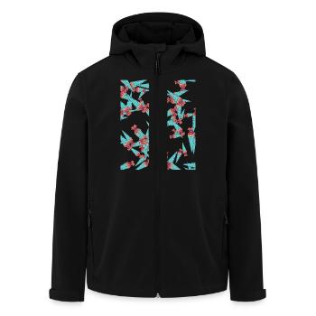 Schultüte Einschulung Geschenk - Recycelte Männer Softshell-Jacke von Stanley/Stella - Schwarz - Vorne - AI Model Male 185 light (185cm)