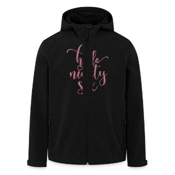 Hallo Sechsundneunzig süßer 96 Jahre alter Geburtstag - Recycelte Männer Softshell-Jacke von Stanley/Stella - Schwarz - Vorne - AI Model Male 185 light (185cm)