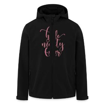 Hello Ninety Four Cute 94 Years Old Birthday - Men’s Recycled Softshell Jacket by Stanley/Stella - black - Front - AI Model Male 185 light (185cm)