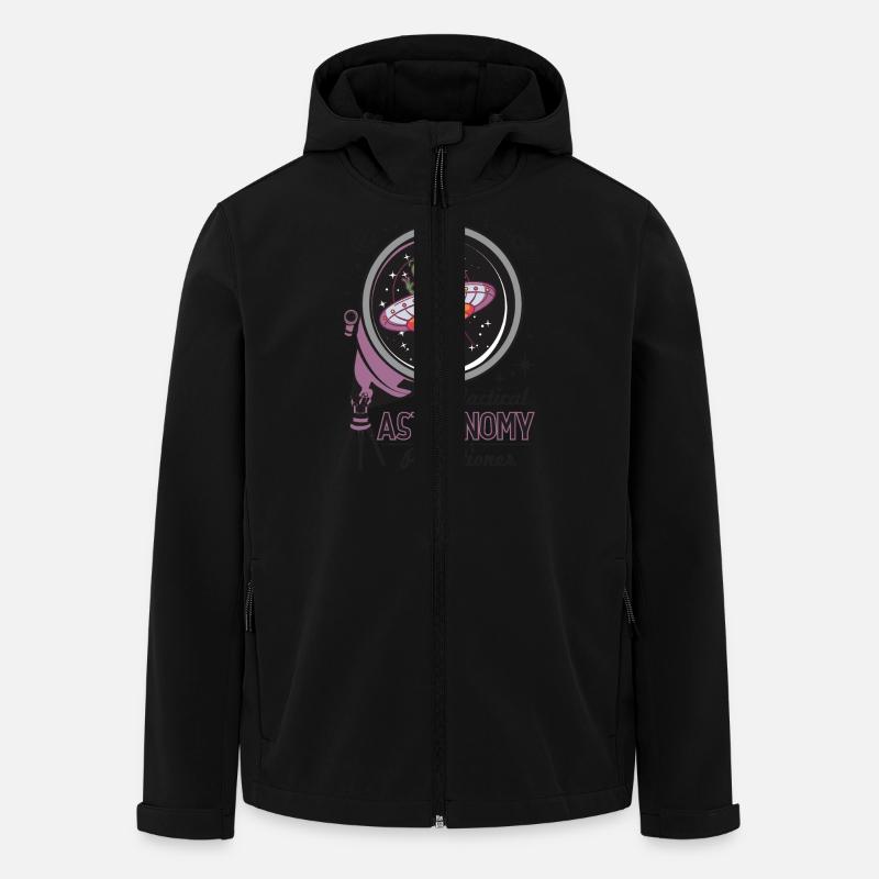 Tactical Astronomy Practitioner - Men’s Recycled Softshell Jacket by Stanley/Stella - black