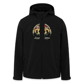 1993 Vintage Anniversaire Rétro Cadeau - Veste softshell homme en polyester recyclé Stanley/Stella - noir - Devant - AI Model Male 185 light (185cm)