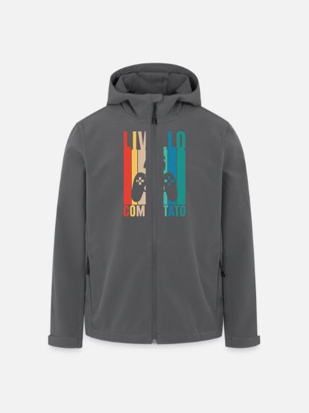Level 46 - Men’s Recycled Softshell Jacket by Stanley/Stella - black