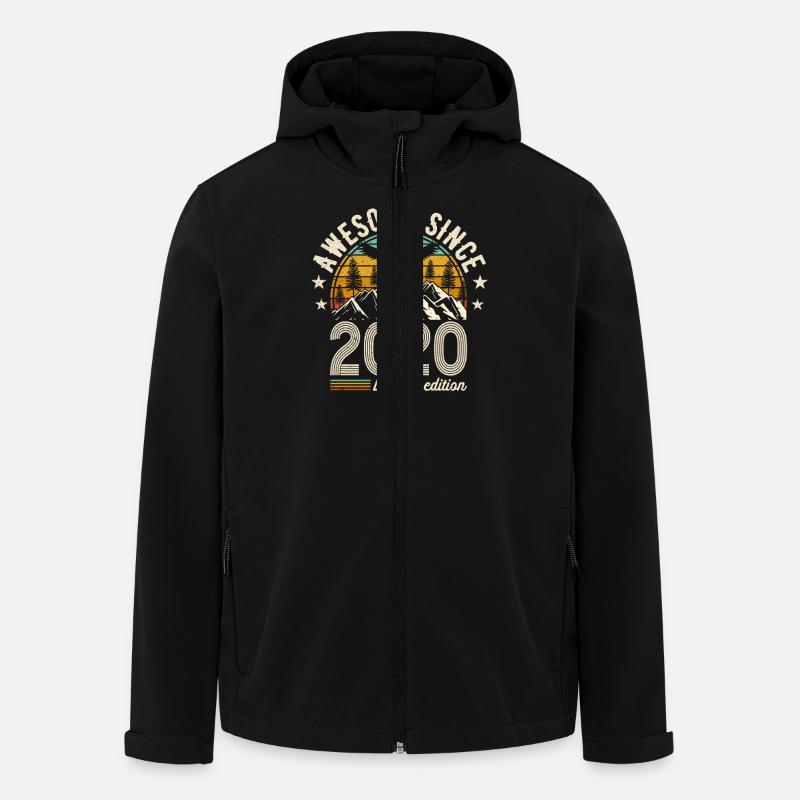 2020 - Men’s Recycled Softshell Jacket by Stanley/Stella - black