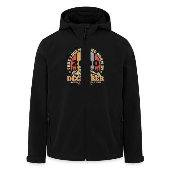 Décembre 2000 Vintage Retro Cadeau D’anniversaire - Veste softshell homme en polyester recyclé Stanley/Stella - noir - Devant - AI Model Male 185 light (185cm)