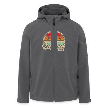 2015 Vintage Retro Geburtstagsgeschenk - Recycelte Männer Softshell-Jacke von Stanley/Stella - Anthrazit - Vorne - AI Model Male 185 light (185cm)