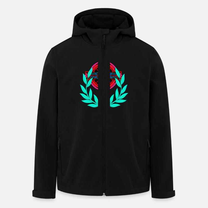Croix Croix Crucifix - Veste softshell homme en polyester recyclé Stanley/Stella - noir