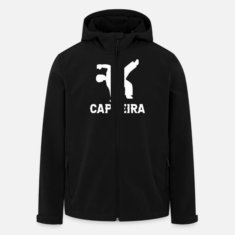 Capoeira - Veste softshell homme en polyester recyclé Stanley/Stella - noir