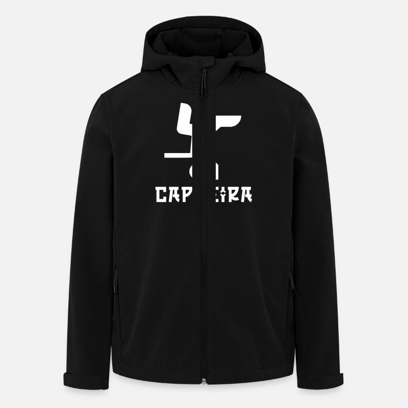 Capoeira - Veste softshell homme en polyester recyclé Stanley/Stella - noir