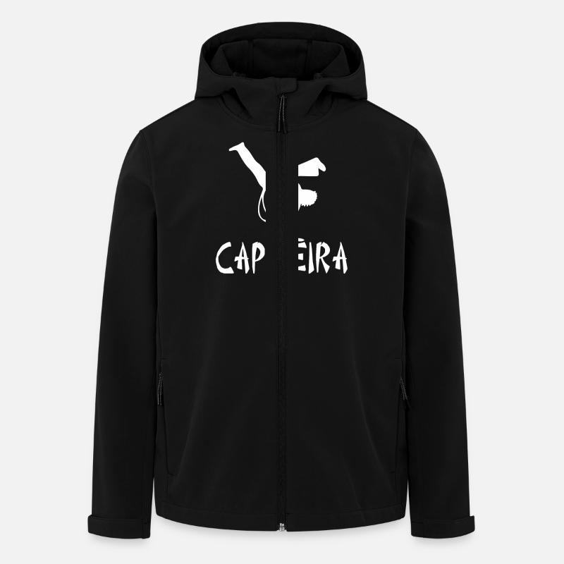 Capoeira - Veste softshell homme en polyester recyclé Stanley/Stella - noir