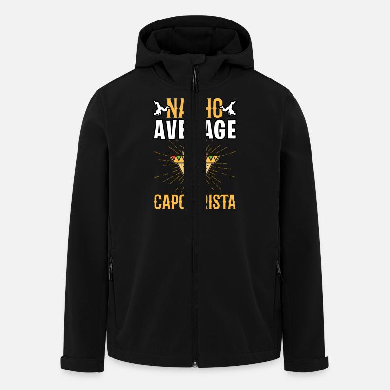 Nacho Average Capoeirista - Recycelte Männer Softshell-Jacke von Stanley/Stella - Schwarz