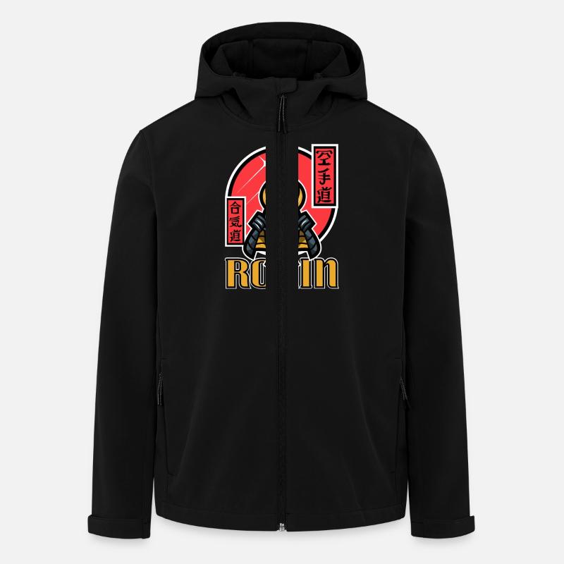 Ronin Samurai - Men’s Recycled Softshell Jacket by Stanley/Stella - black