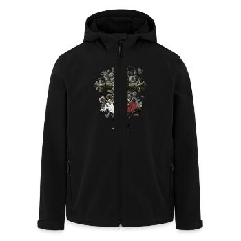 Halloween Cross Crosses Grim Reaper Occult - Men’s Recycled Softshell Jacket by Stanley/Stella - black - Front - AI Model Male 185 light (185cm)