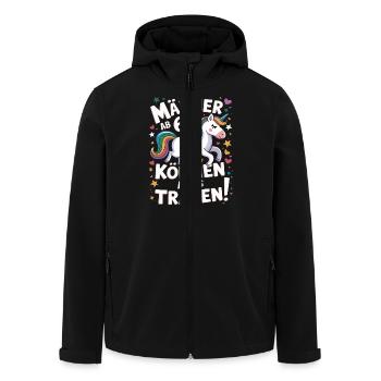 60. Geburtstag Mann 60 Jahre Deko Lustig Geschenk - Recycelte Männer Softshell-Jacke von Stanley/Stella - Schwarz - Vorne - AI Model Male 185 light (185cm)