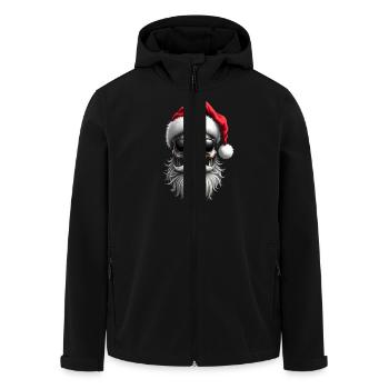 Weihnachts Outfit - Recycelte Männer Softshell-Jacke von Stanley/Stella - Schwarz - Vorne - AI Model Male 185 light (185cm)