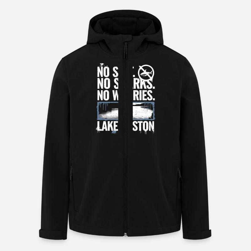 Your Lakeside Retreat - Men’s Recycled Softshell Jacket by Stanley/Stella - black