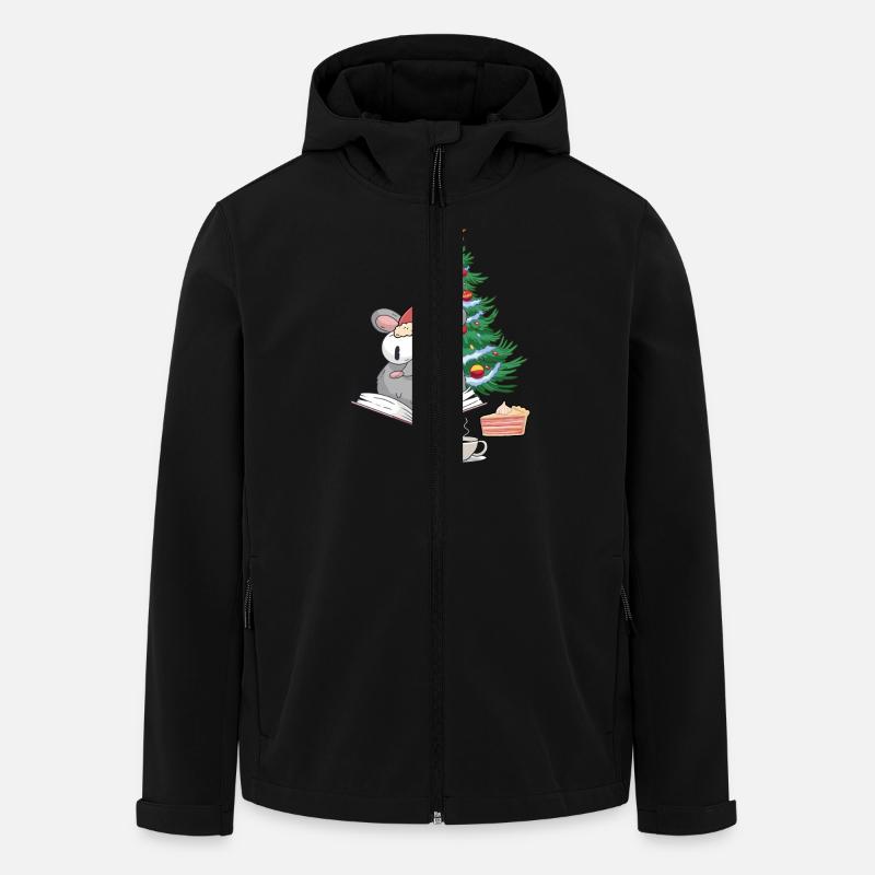 Père Noël Noël Enfants Enfant - Veste softshell homme en polyester recyclé Stanley/Stella - noir