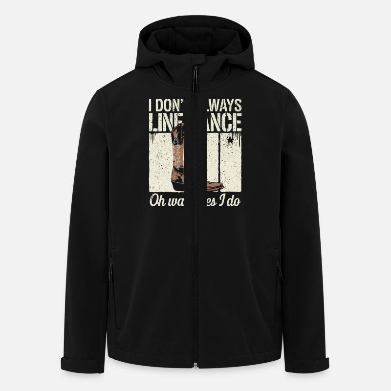 Danser à l’occidentale - Veste softshell homme en polyester recyclé Stanley/Stella - noir