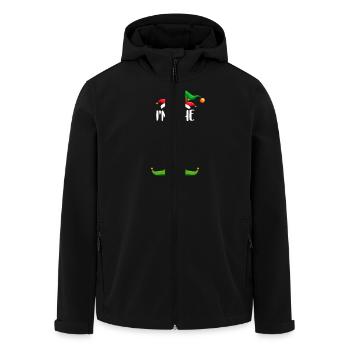 I’m The Dj Elf Chemise Assortie Noël en famille - Veste softshell homme en polyester recyclé Stanley/Stella - noir - Devant - AI Model Male 185 light (185cm)