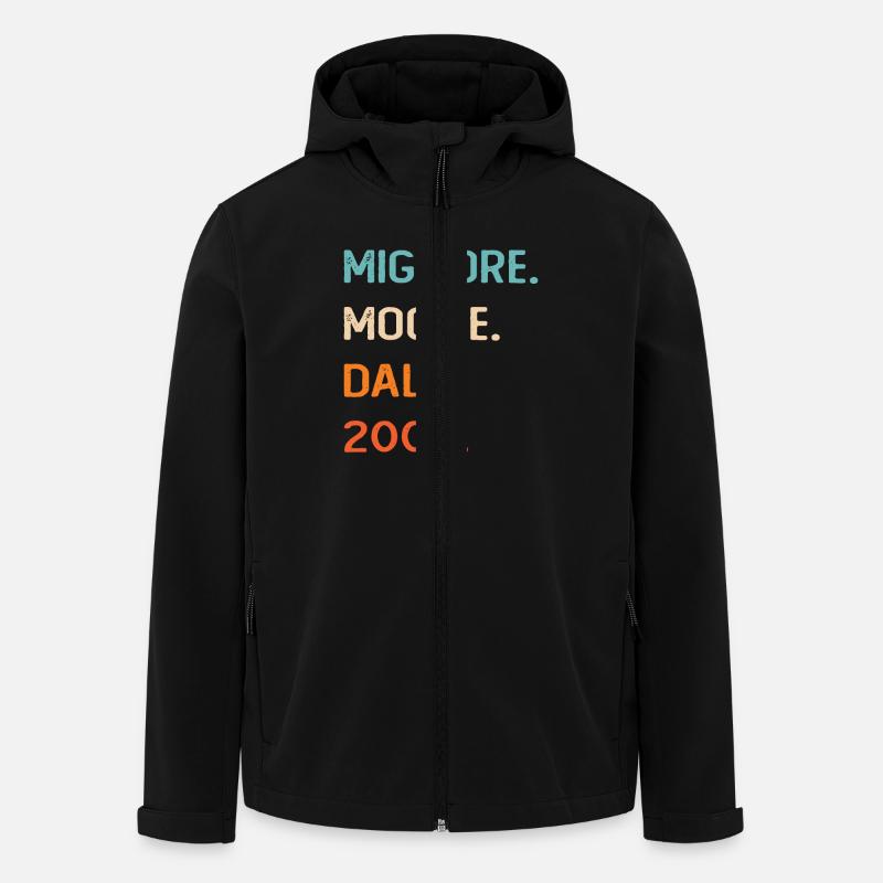 Ehefrau seit 2005 - Recycelte Männer Softshell-Jacke von Stanley/Stella - Schwarz