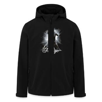 Tango Tanz für einen Tango Tänzer Tänzerinnen - Recycelte Männer Softshell-Jacke von Stanley/Stella - Schwarz - Vorne - AI Model Male 185 light (185cm)
