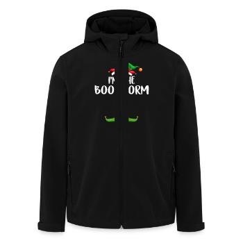 I'm The Bookworm Elf Shirt Matching Family - Men’s Recycled Softshell Jacket by Stanley/Stella - black - Front - AI Model Male 185 light (185cm)
